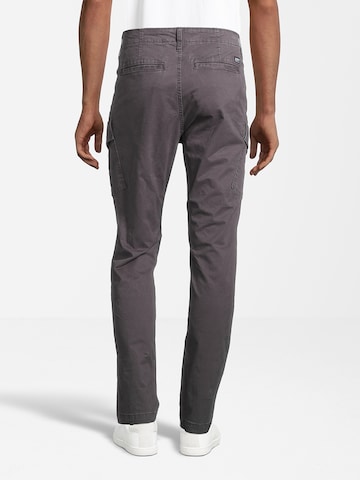 AÉROPOSTALE Slim fit Cargo trousers in Grey