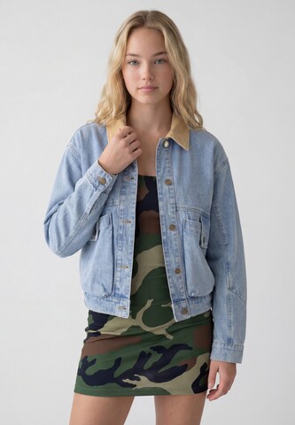 MYMO - Chaqueta de entretiempo en azul: frente