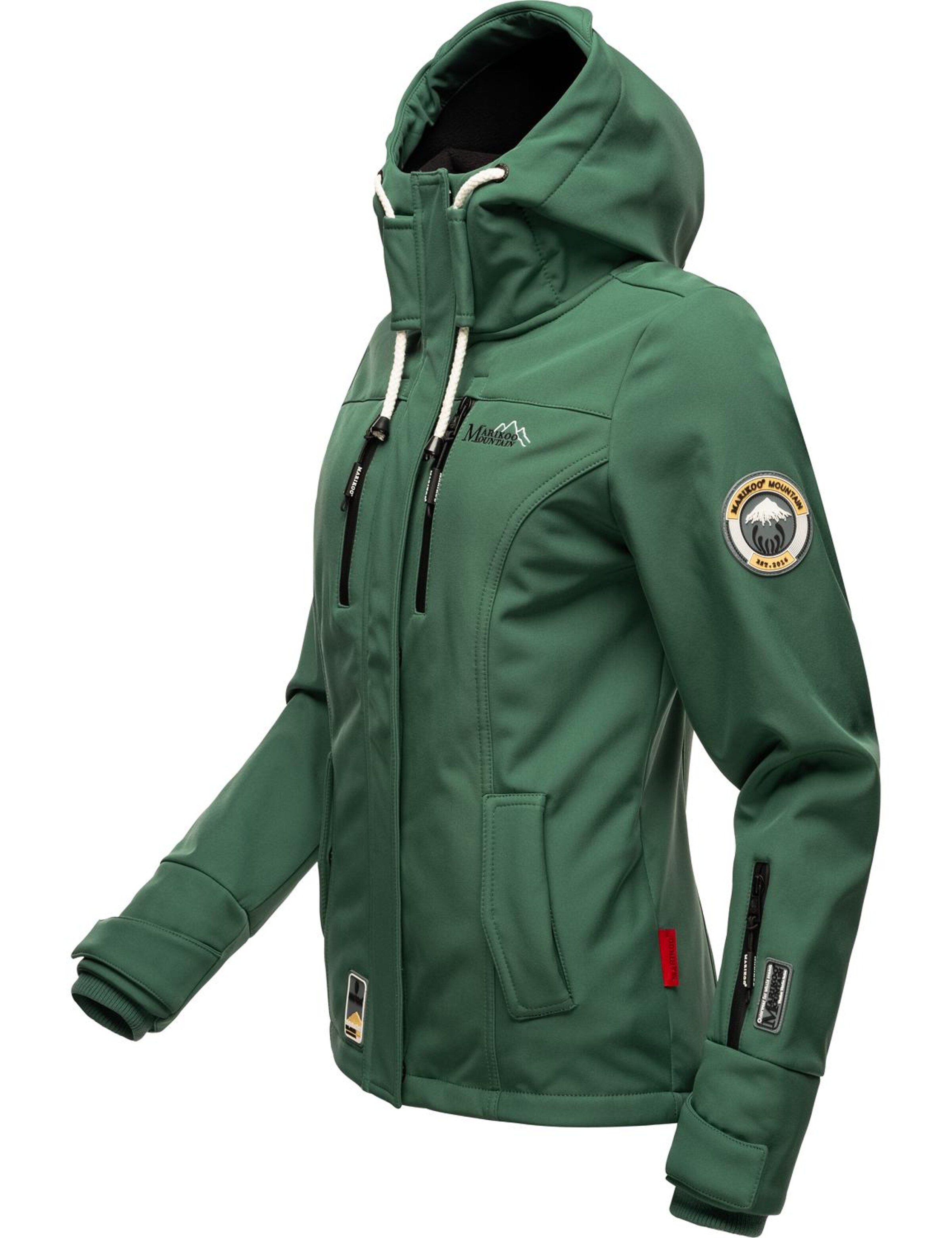 MARIKOO Weatherproof jacket 'Kleinezicke' in Green