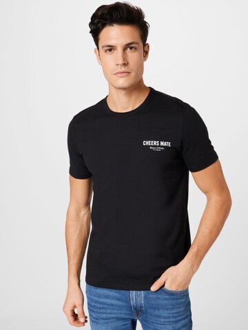 Marc O'Polo Shirt in Zwart: voorkant