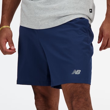 Regular Pantalon de sport 'Essential 7' new balance en bleu