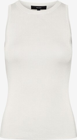 Tops en tricot 'New Sofi' VERO MODA en blanc : devant