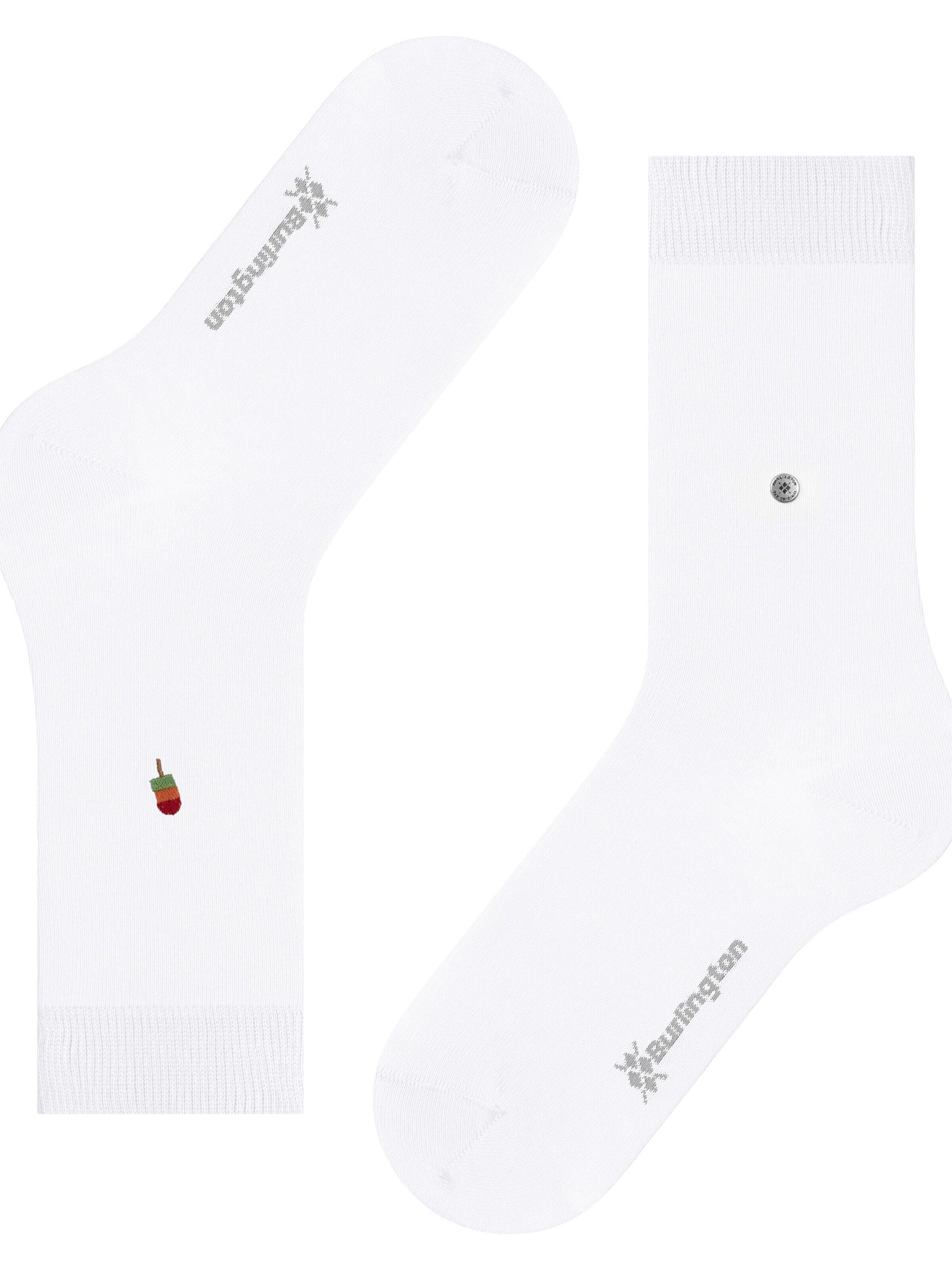 BURLINGTON Socks 'Brit Style' in White