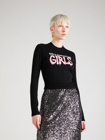 Chiara Ferragni Pullover in Schwarz: Vorderseite