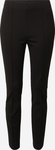 BOSS Slim fit Trousers 'Tashani' in Black: front