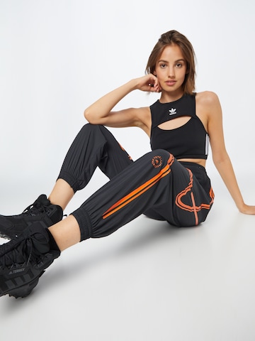 ADIDAS BY STELLA MCCARTNEY Regular Workout Pants 'TruePace' in Black
