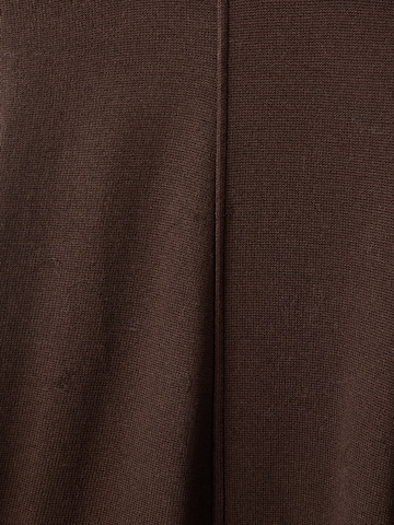 MANGO Wide leg Trousers 'VIEIRI' in Brown