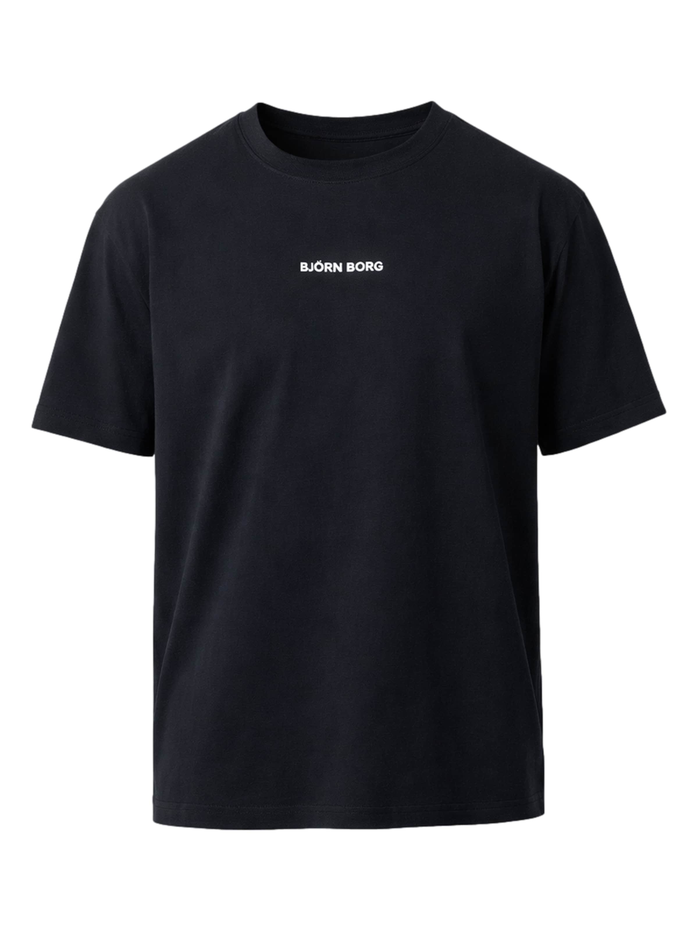 BJÖRN BORG Bluser & t-shirts i sort: forside