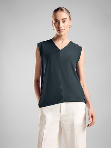 STREET ONE Majica | zelena barva: sprednja stran