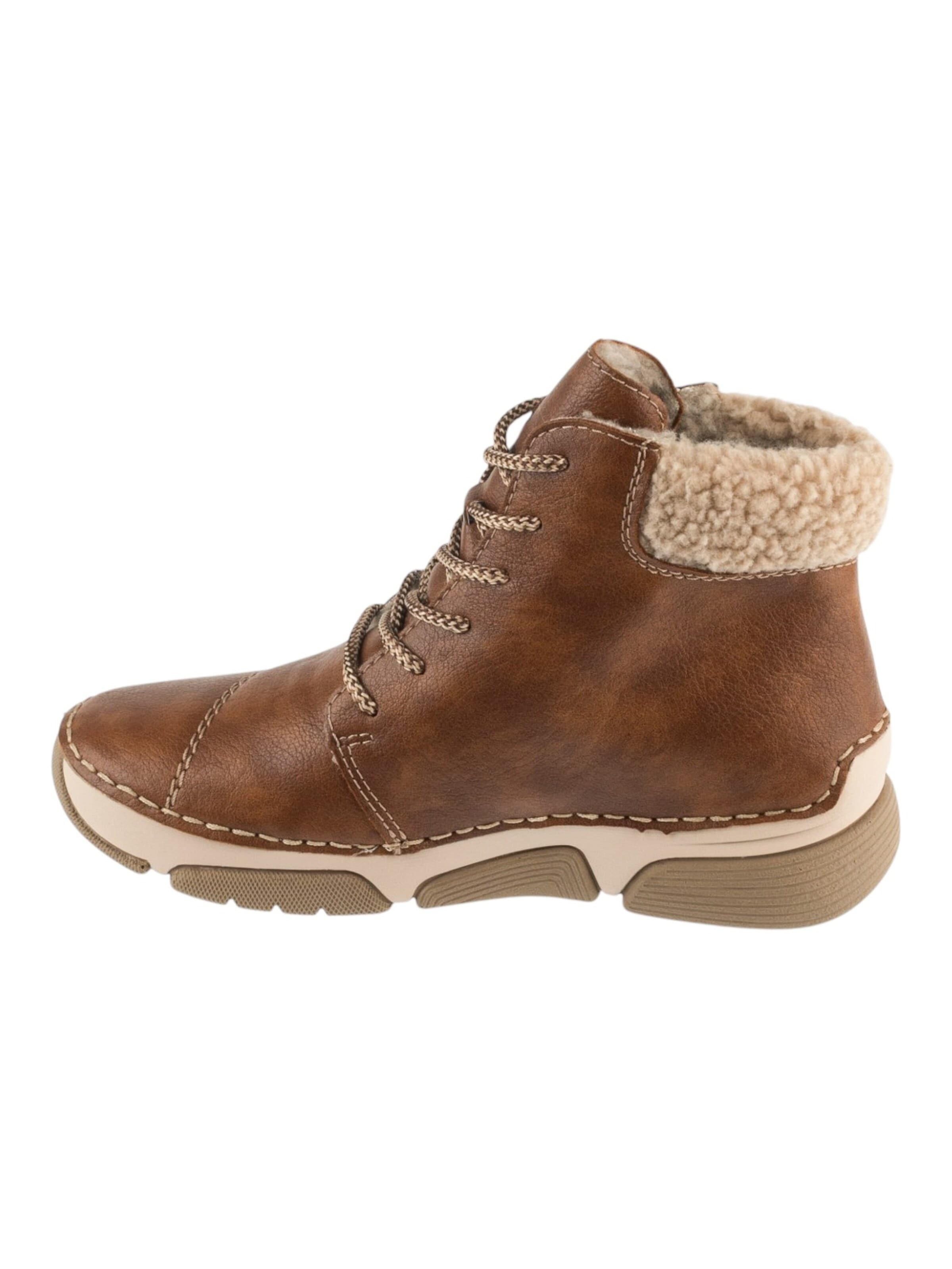 Rieker Veterlaarzen 'Rieker Booties' in Bruin