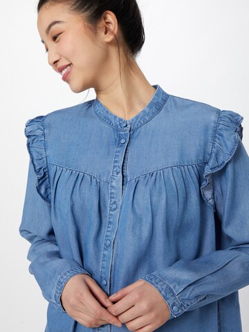 ONLY Blouse 'Earth' in Blauw