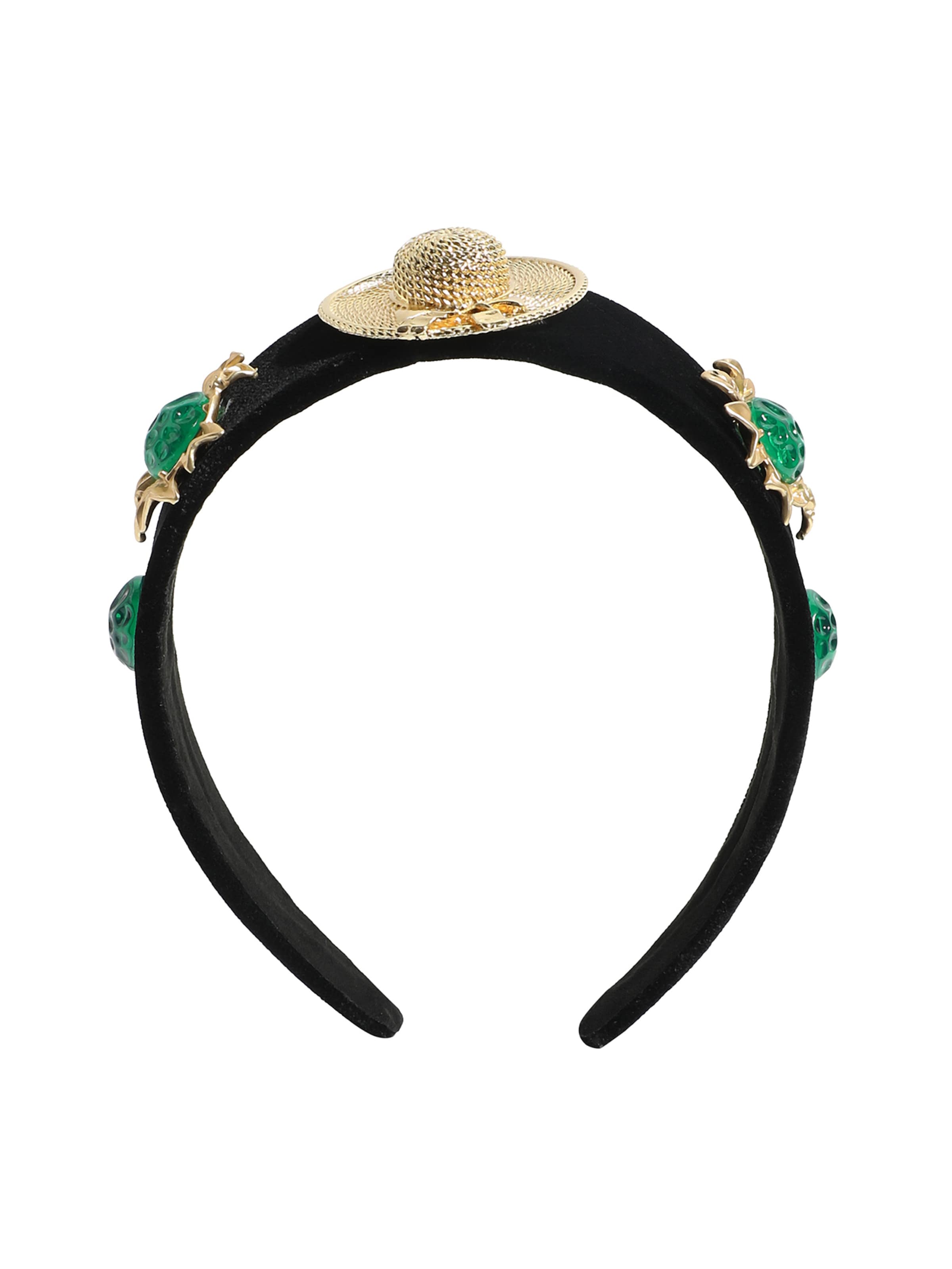 SOHI Hårsmycke 'Shaina' i svart: framsida