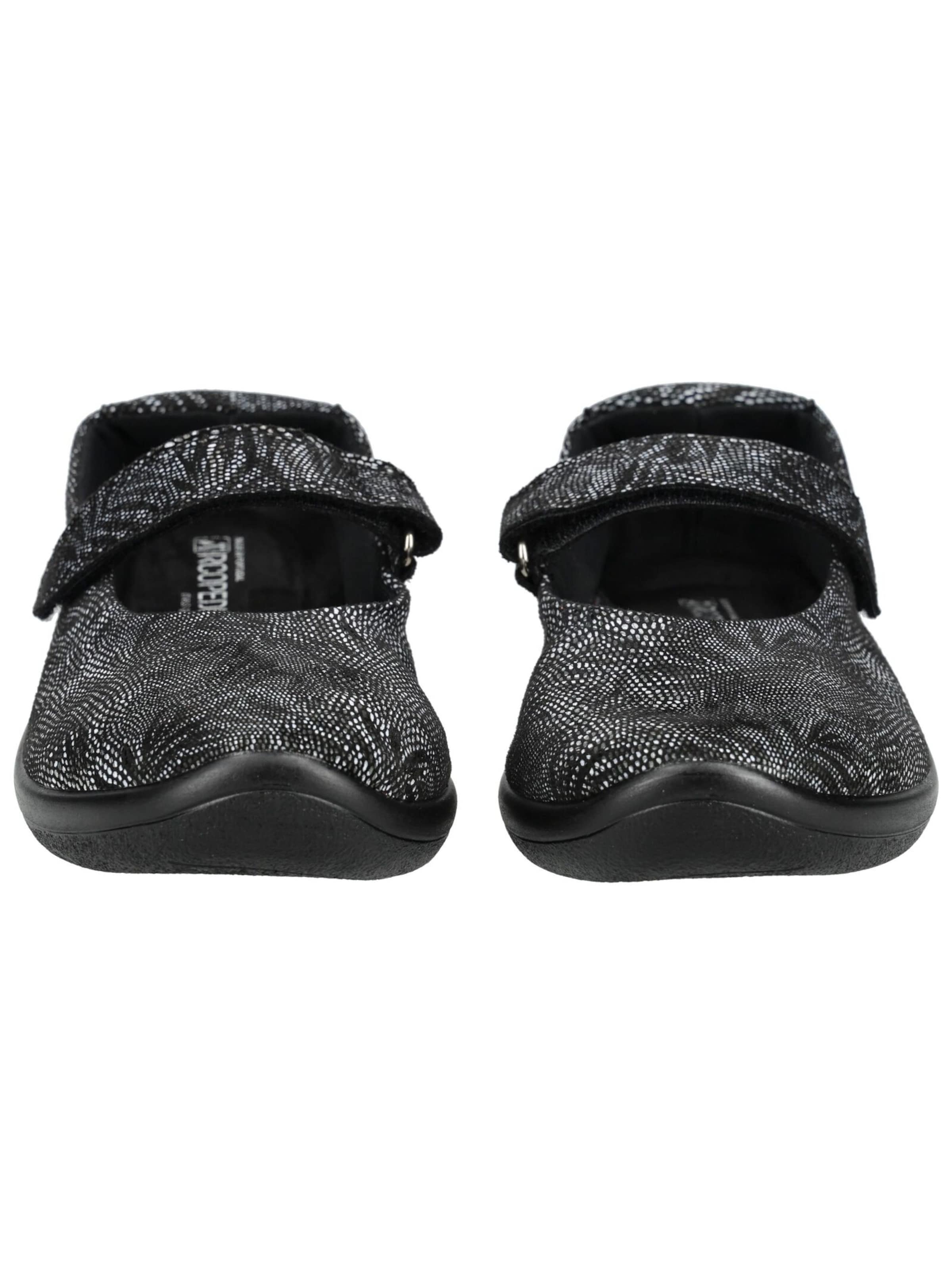 Ballerines à lanières Arcopedico en noir