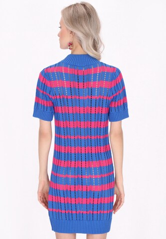 IZIA Трикотажное платье 'Boho' в Синий