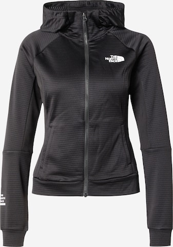 THE NORTH FACE Λειτουργική ζακέτα φλις 'Mountain Athletics' σε μαύρο: μπροστά