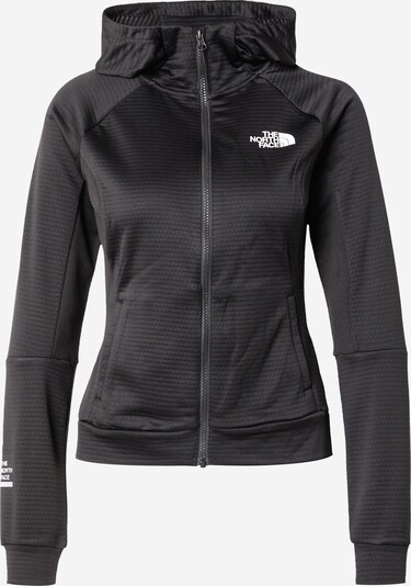 THE NORTH FACE Athletic fleece jacket 'Mountain Athletics' in Black / White, Item view