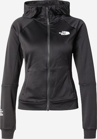 THE NORTH FACE Функциональная флисовая куртка 'Mountain Athletics' в Черный: спереди