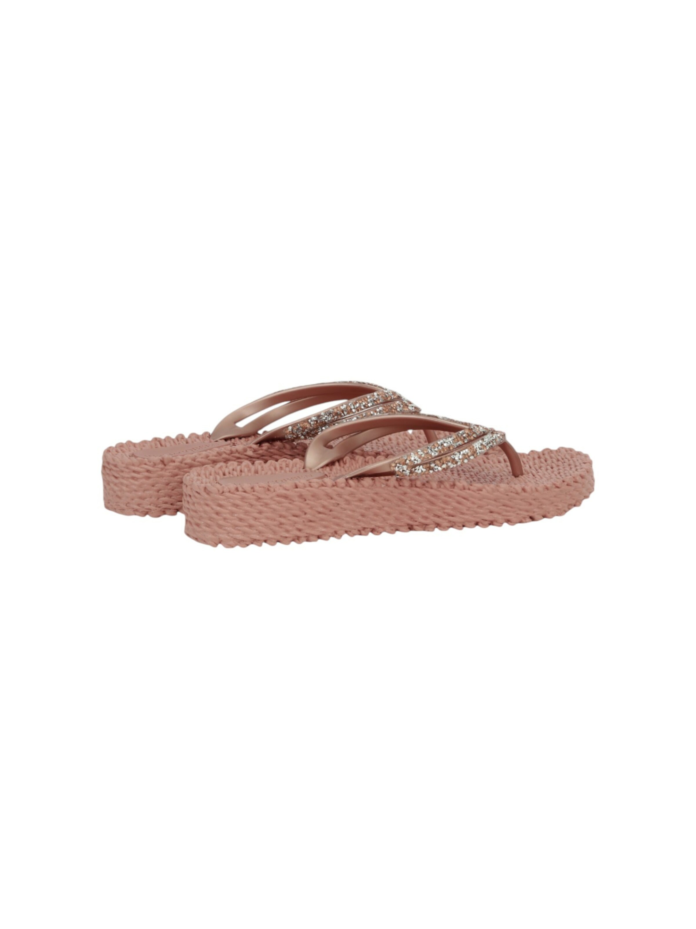 ILSE JACOBSEN T-Bar Sandals 'Cheerful08M' in Pink