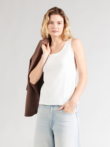 TOM TAILOR Топ в Белый: спереди