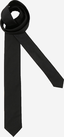 HUGO Red - Corbata en negro: frente