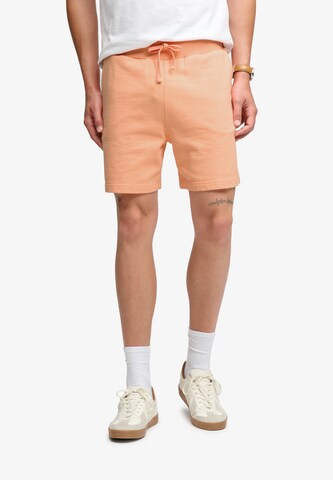 Superdry & Co Loosefit Broek 'Essential' in Oranje: voorkant