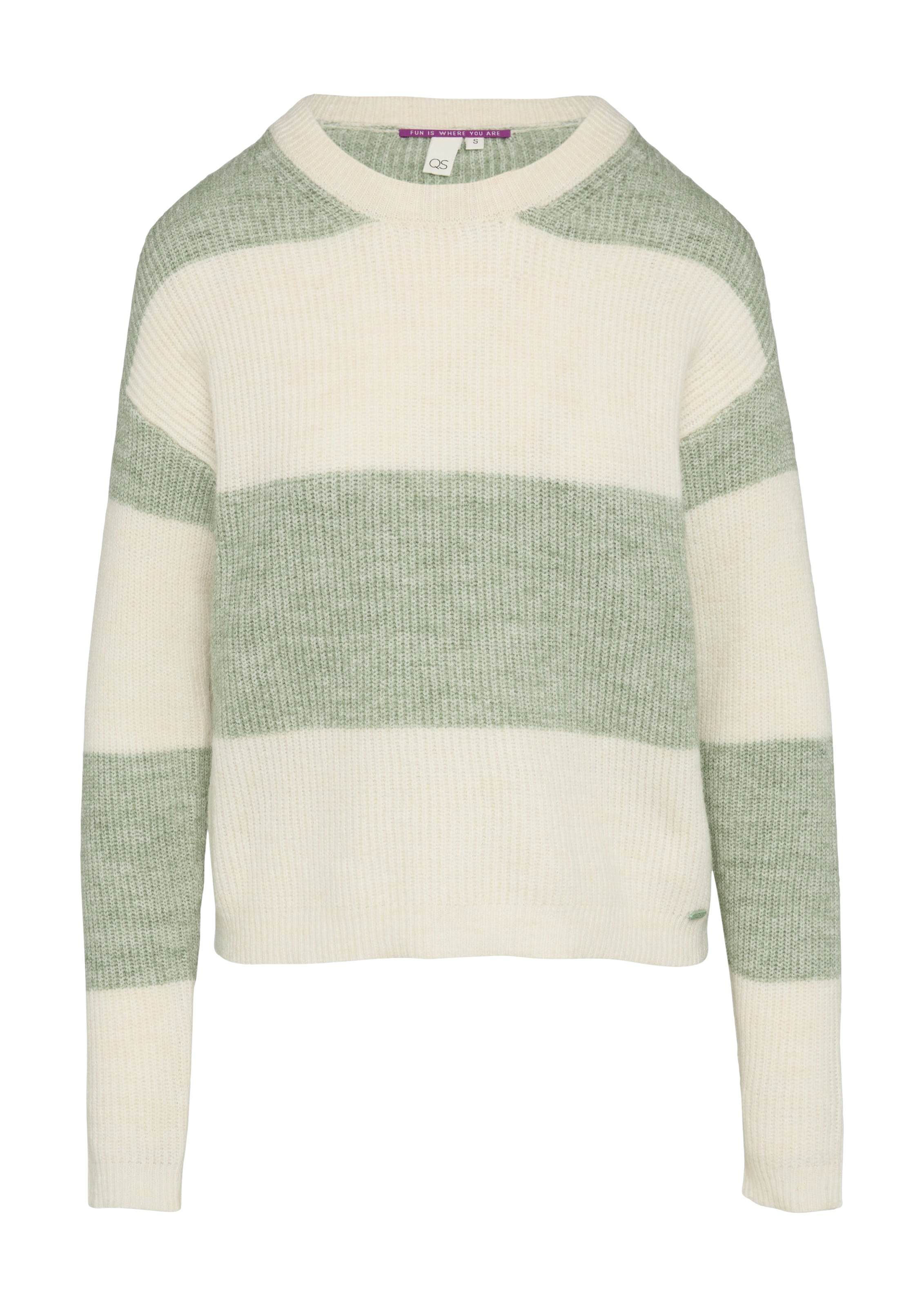 QS Trui in Groen: voorkant