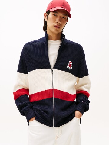 TOMMY HILFIGER Gebreid vest in Blauw: voorkant