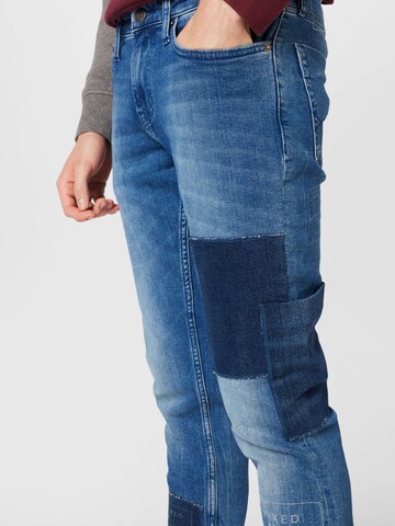 Tommy Jeans Regularen Kavbojke | modra barva
