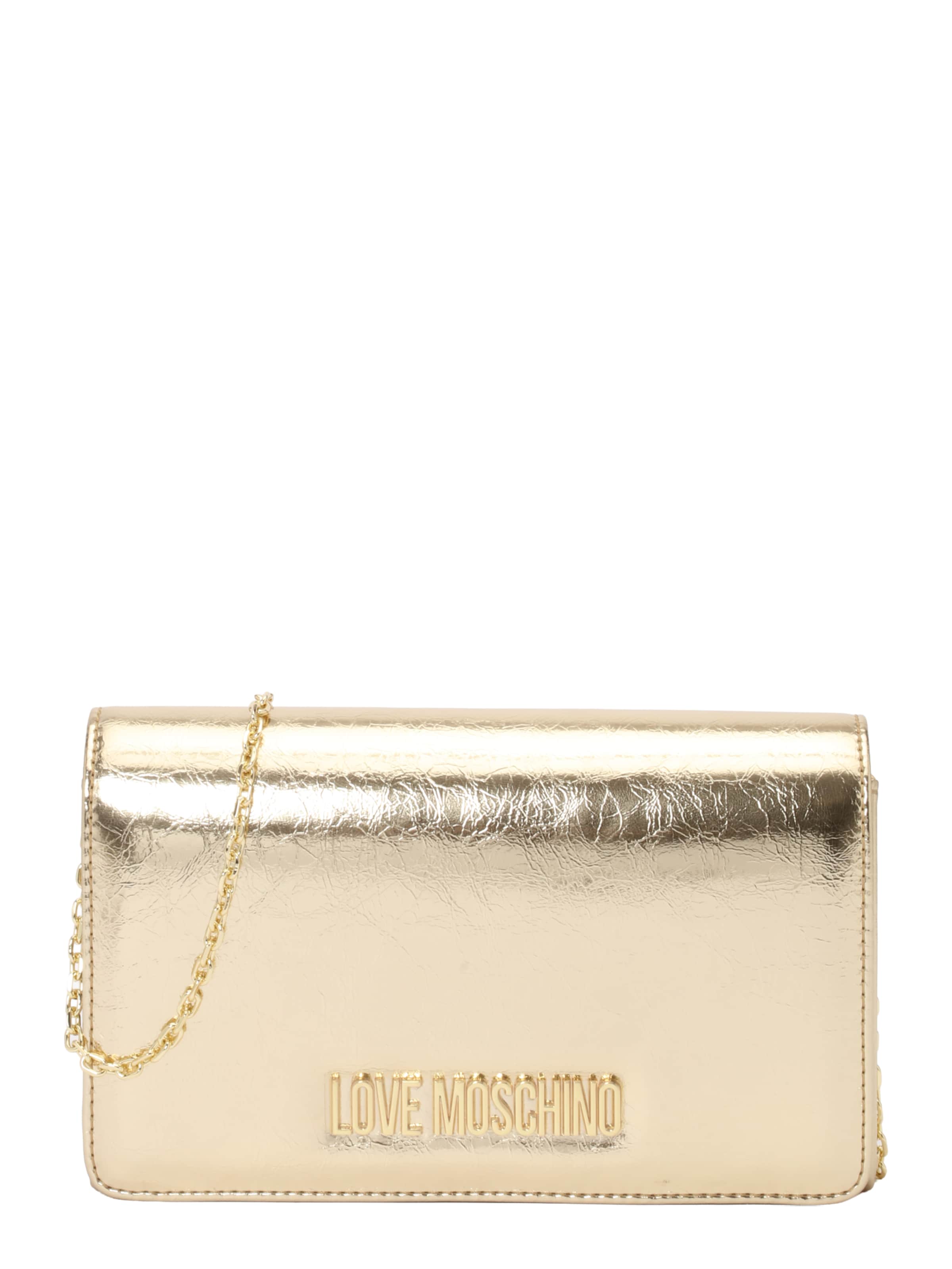 Love Moschino Listová kabelka - Zlatá: predná strana