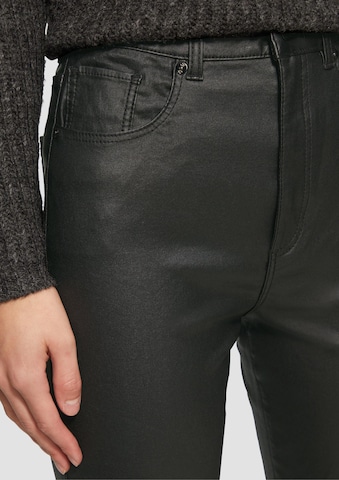 QS - Slimfit Calças de ganga 'Sadie' em preto