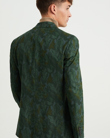 WE Fashion - Ajuste estrecho Chaqueta saco en verde