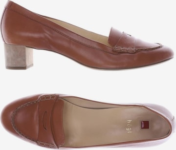 Högl Flats & Loafers in 39 in Brown: front