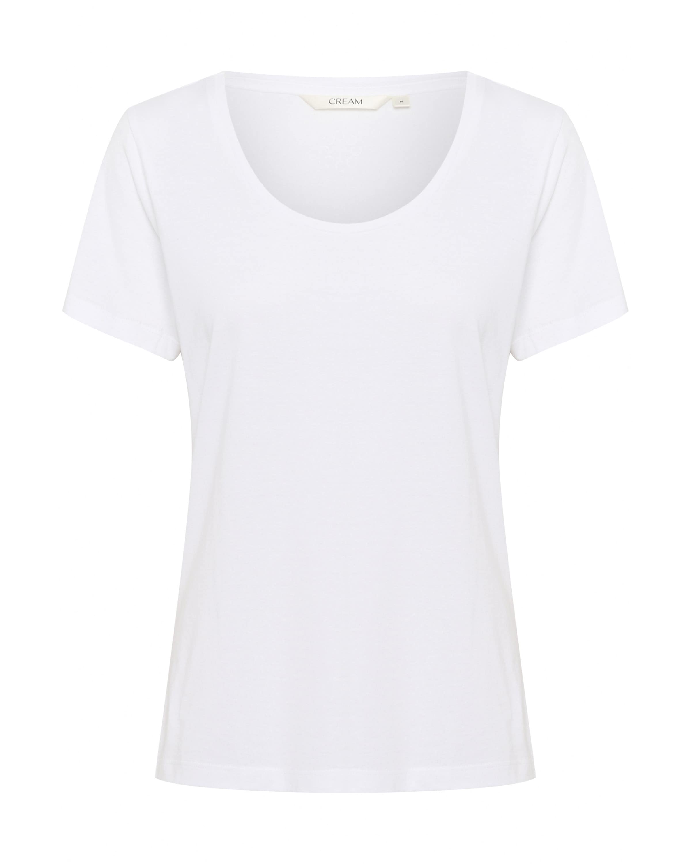 Cream Shirt 'CRNaia' in Wit: voorkant