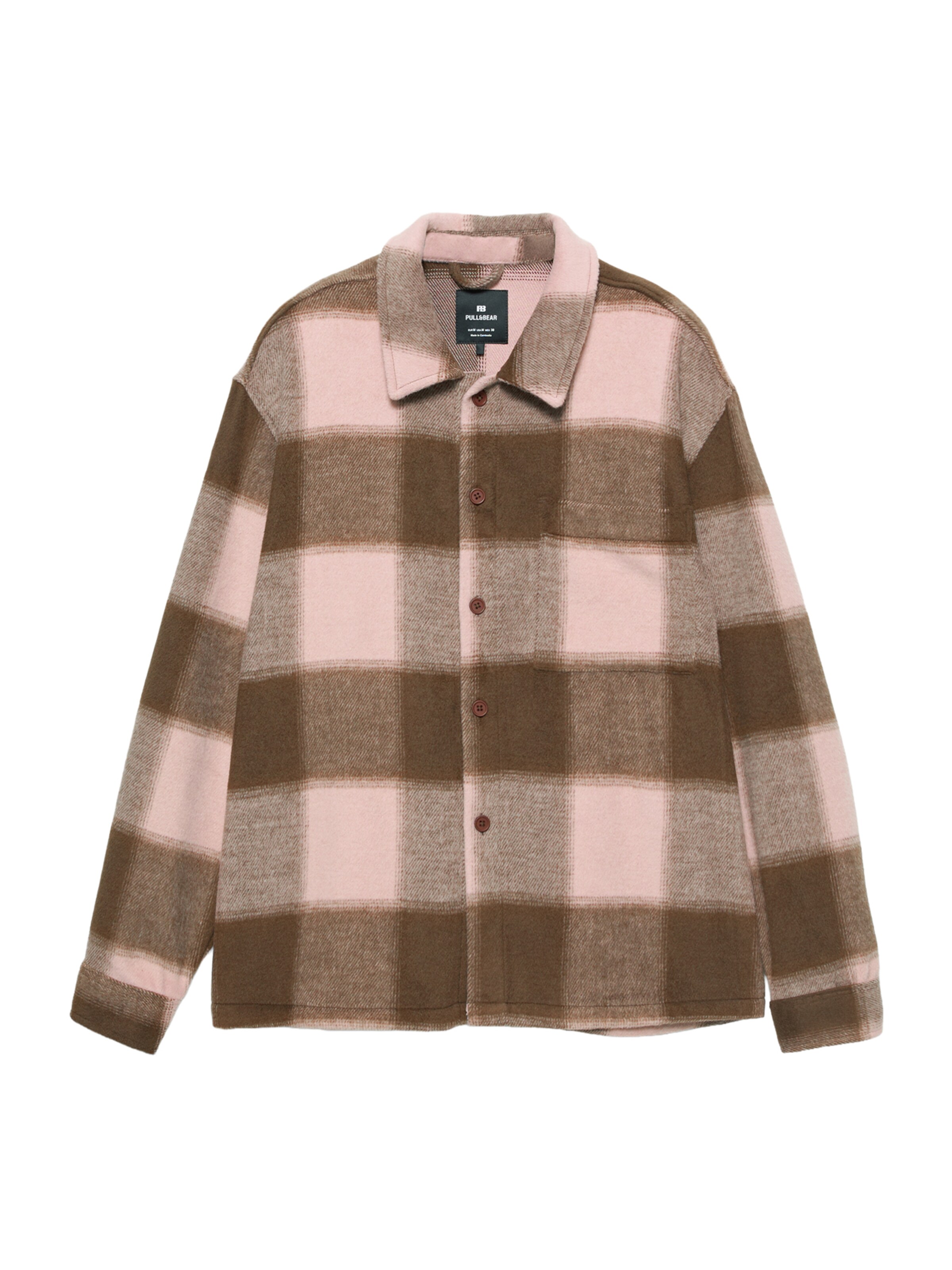 Pull&Bear Jacke in Braun: Vorderseite