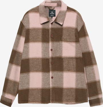 Pull&Bear Between-Season Jacket in Brown: front