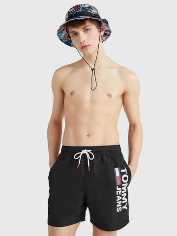 Tommy Hilfiger Underwear Board Shorts in Black: front