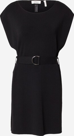 s.Oliver BLACK LABEL Dress in Black: front