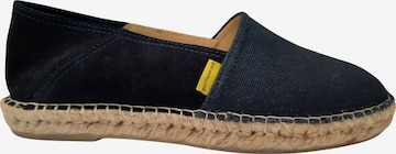 Espadrilles Pacifique Sud en bleu : devant