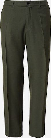 SCOTCH & SODAregular Hlače s naborima - zelena boja: prednji dio