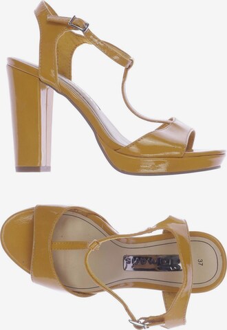 TAMARIS Sandals & High-Heeled Sandals in 37 in Yellow: front