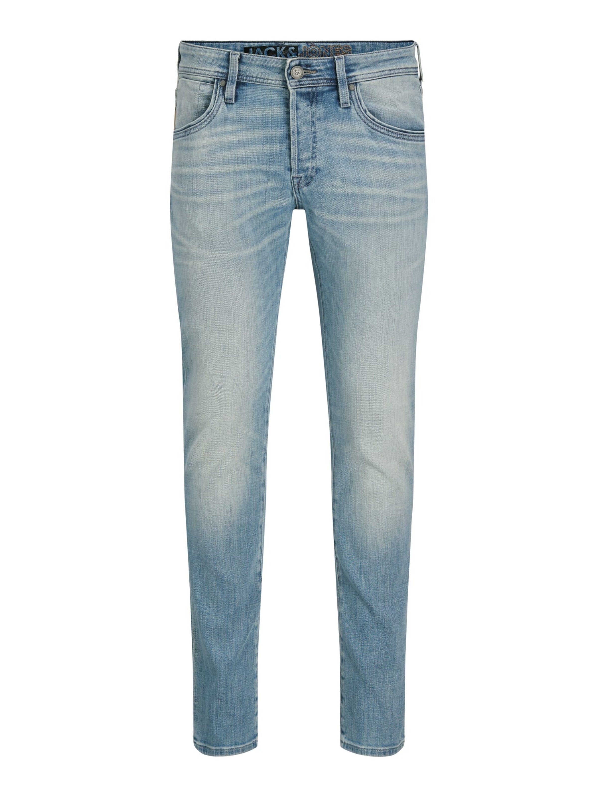 JACK & JONES Baggy Jeans 'glenn' in Blue: front