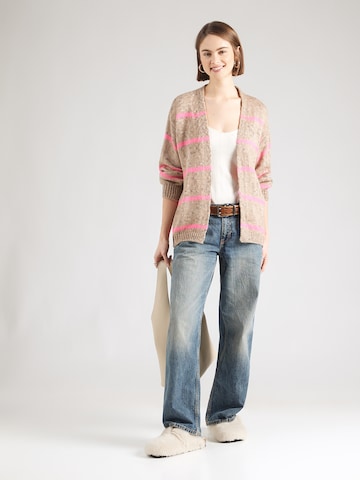 Hailys Knit cardigan 'Ka44ta' in Beige