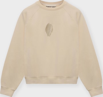 Pull-over oversize BARRYAN en beige : devant