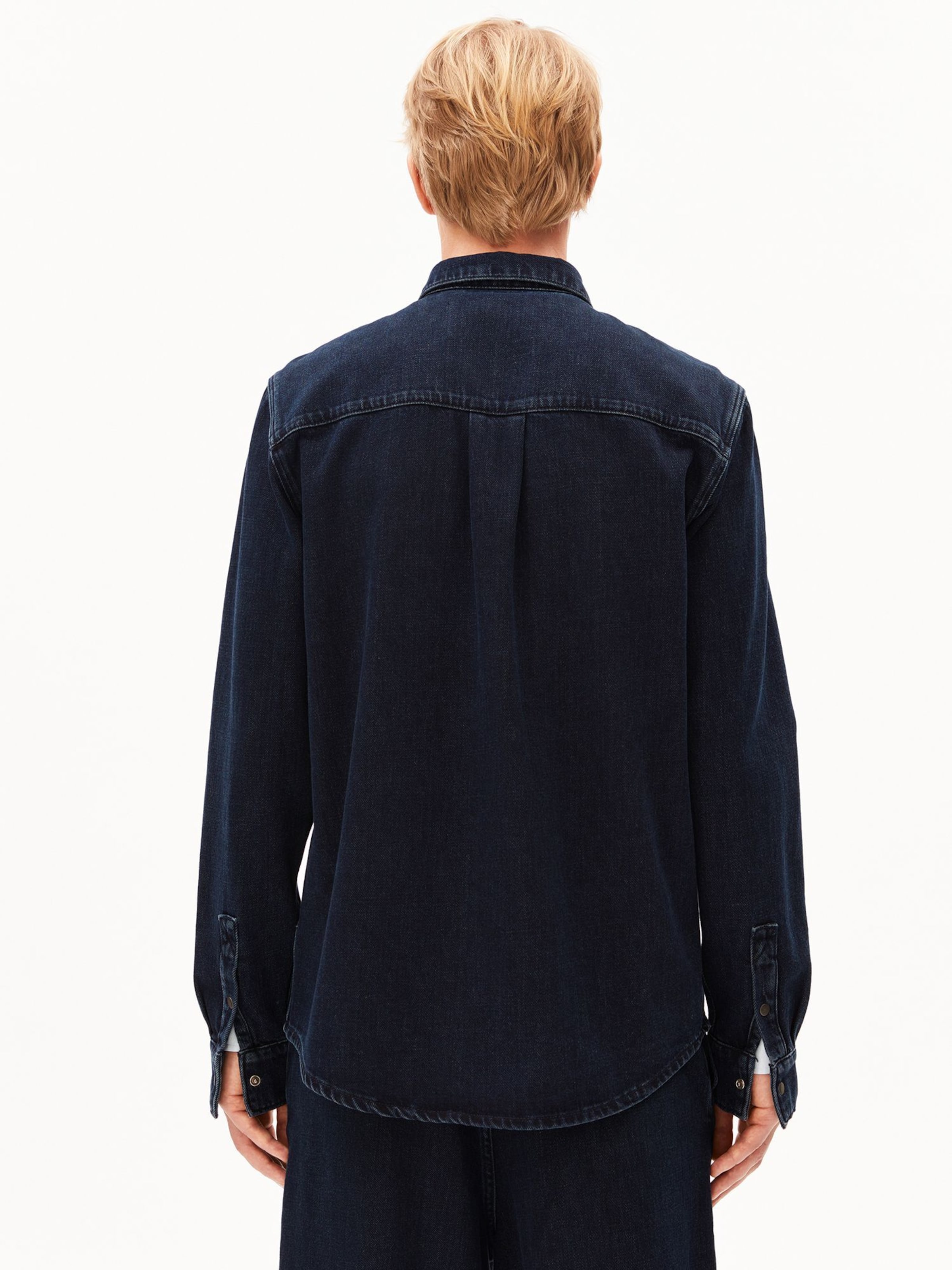 ARMEDANGELS Regular fit Overhemd in Blauw