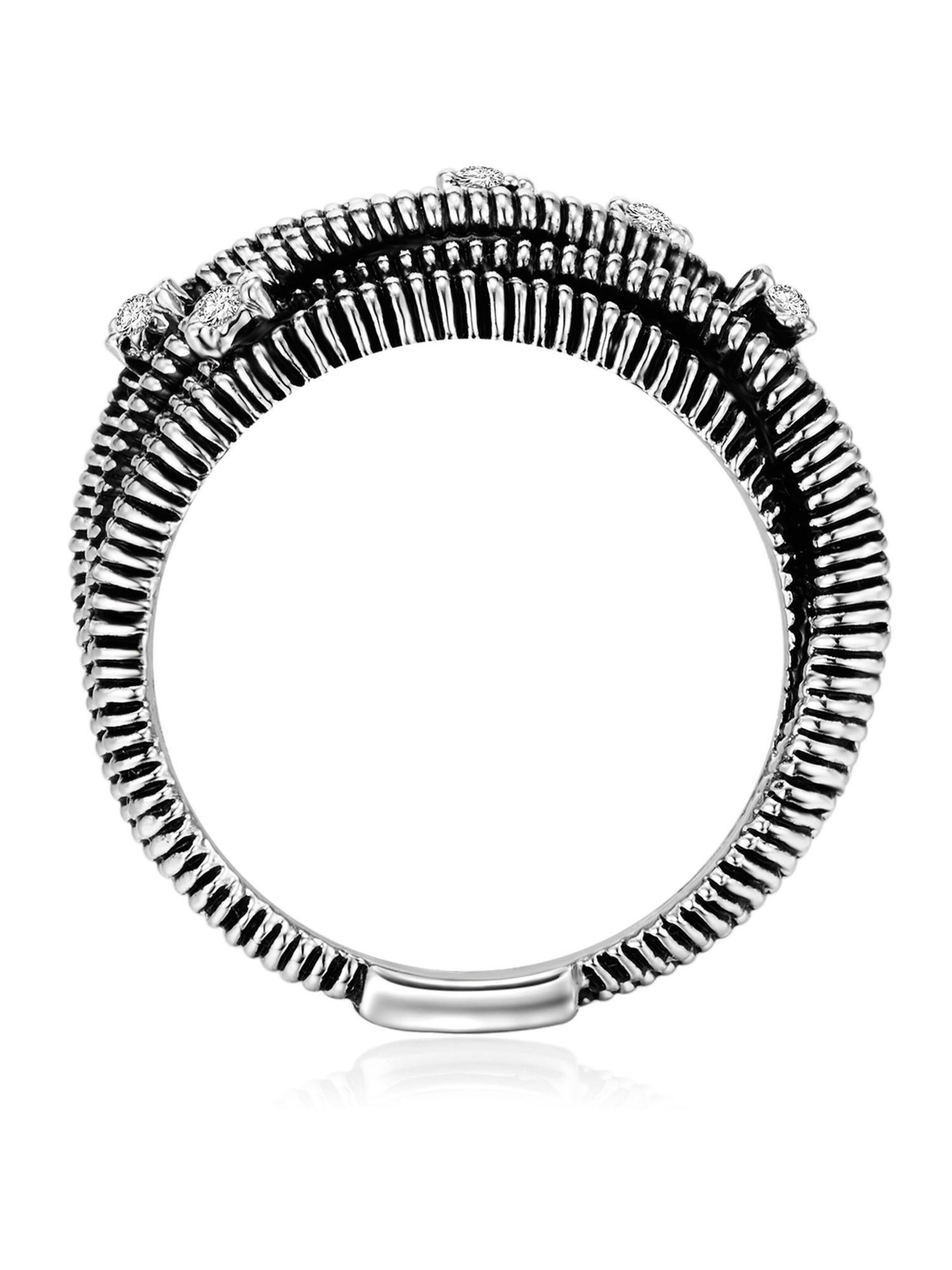 Lulu & Jane Ring in Silver