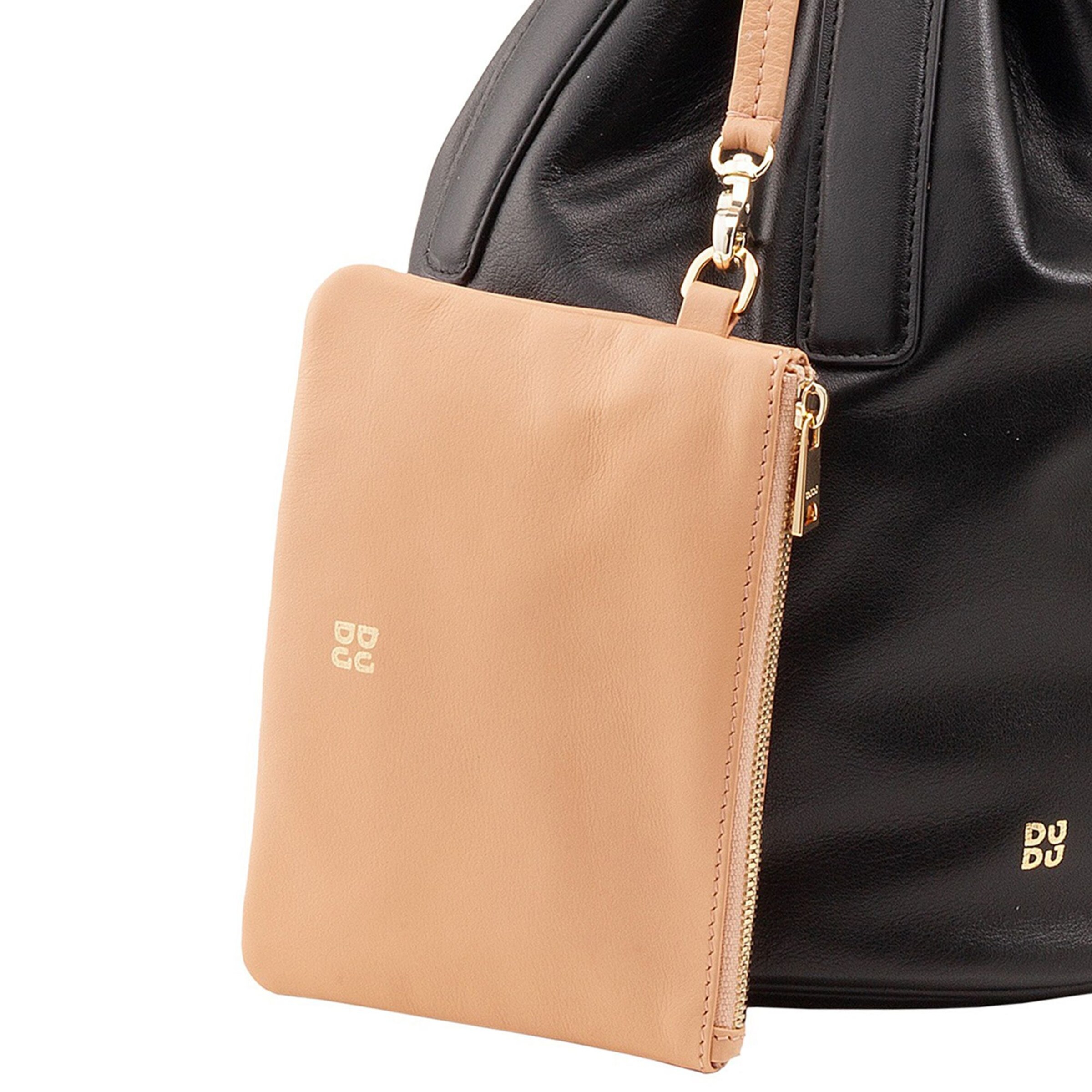 Poche ventrale 'Filicudi' DuDu en noir