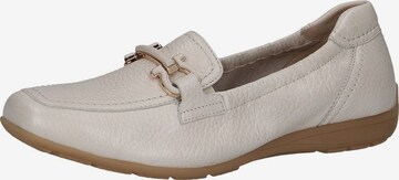 CAPRICE Classic Flats in White: front