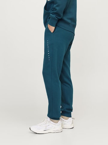 JACK & JONES Tapered Broek in Blauw