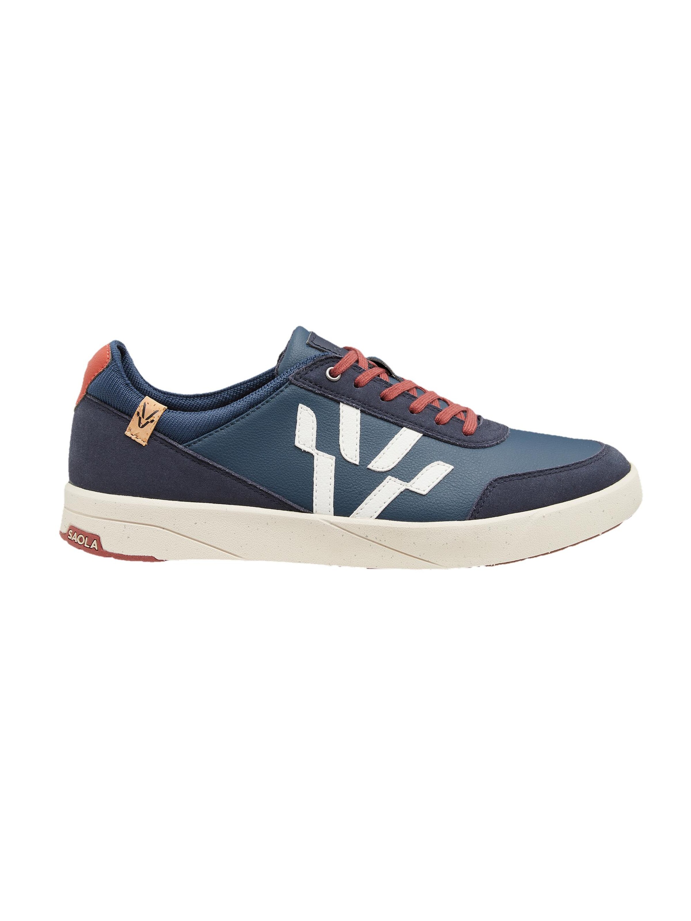 SAOLA Schnürschuh 'Cali M Navy'‌‌‌‌‌‌‌‌ in Blau: Vorderseite