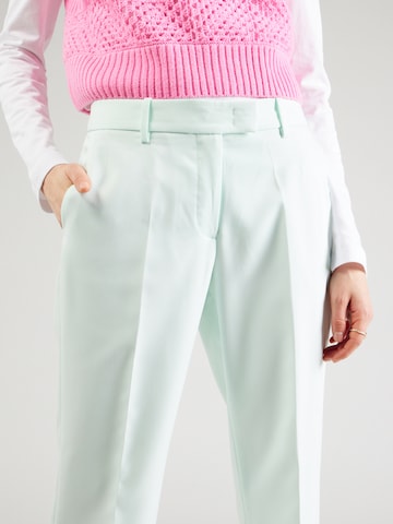 Regular Pantalon à plis ESPRIT en vert